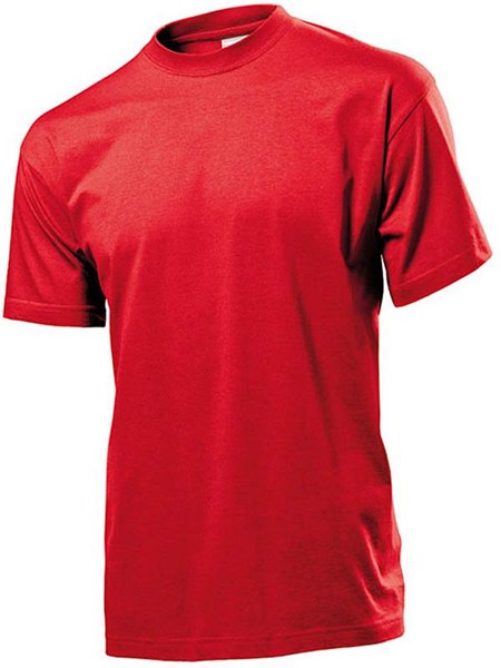Obrázky: STEDMAN Classic-T,tričko,červená, XXL, Obrázok 2