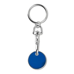 Zobrazit detaily pro Kov. prívesok so žetónom 5 Kč/1EUR, modrý Obrázky: Kov. prívesok so žetónom 5 Kč/1EUR, modrý