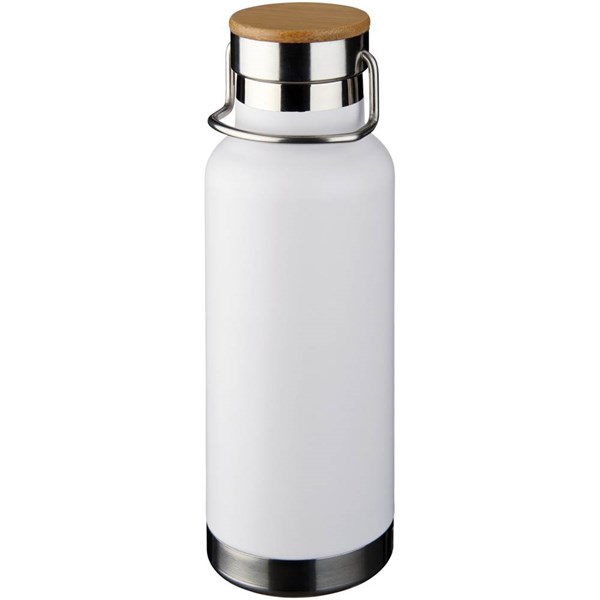 Obrázky: Biela medená fľaša s vákuovou izoláciou, 480ml, Obrázok 2