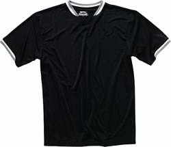 Obrázky: Slazenger Cool Fit, "V" tričko, čierna, XL