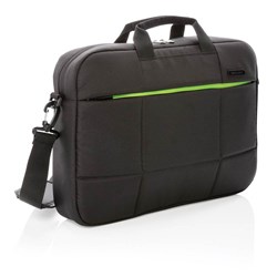 Obrázky: Soho biznis taška na 15,6" notebook z RPET, čierna