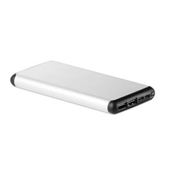 Zobrazit detaily pro Powerbanka 10000 mAh s prísavkami, stříbrná Obrázky: Powerbanka 10000 mAh s prísavkami, stříbrná