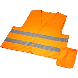 Zobrazit detaily pro Oranžová bezpečnostná vesta v obale Obrázky: Oranžová bezpečnostná vesta v obale