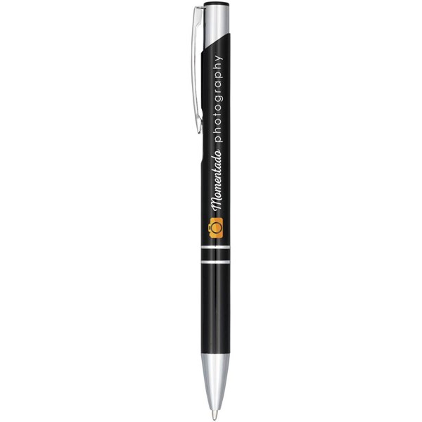 Obrázky: Anodizované hliníkové guličkové pero čierne, Obrázok 4