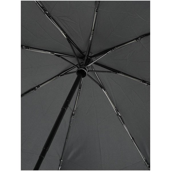 Obrázky: Recyklovaný skladací dáždnik automatický čierny, Obrázok 3