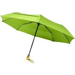 Obrázky: Recyklovaný skladací dáždnik automatický zelený