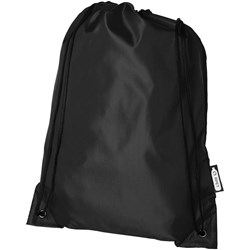 Obrázky: Sťahovací ruksak z recyklovaných PET čierna