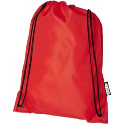 Obrázky: Sťahovací ruksak z recyklovaných PET červená