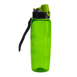 Zobrazit detaily pro Zelená športová fľaša z plastu 700 ml s pútkom Obrázky: Zelená športová fľaša z plastu 700 ml s pútkom
