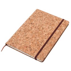 Zobrazit detaily pro Korkový štvorčekový zápisník A5 s gumičkou Obrázky: Korkový štvorčekový zápisník A5 s gumičkou
