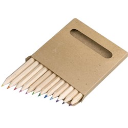 Zobrazit detaily pro Sada 12 ks drevených pasteliek v krabičke 9 cm Obrázky: Sada 12 ks drevených pasteliek v krabičke 9 cm