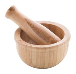 Zobrazit detaily pro Bambusový mažiar na bylinky alebo korenie Obrázky: Bambusový mažiar na bylinky alebo korenie