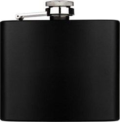 Zobrazit detaily pro Matná čierna kovová fľaška / likérka, 148 ml Obrázky: Matná čierna kovová fľaška / likérka, 148 ml