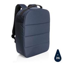 Zobrazit detaily pro Modrý nedobytný ruksak na notebook z RPET AWARE Obrázky: Modrý nedobytný ruksak na notebook z RPET AWARE