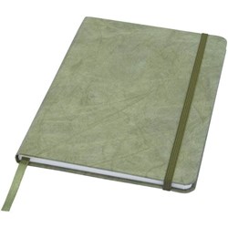 Obrázky: Zelený A5 poznámkový blok s kamenným papierom