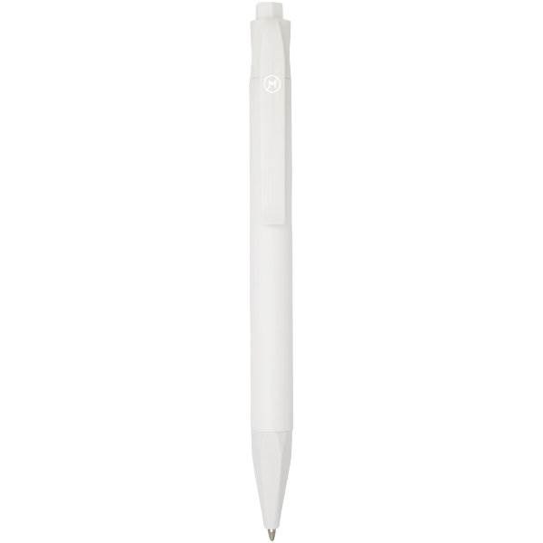 Obrázky: Biele guličkové pero z kukuričného plastu, Obrázok 2