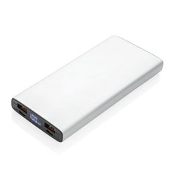 Zobrazit detaily pro Hliníková 18W PD powerbanka 10 000 mAh Obrázky: Hliníková 18W PD powerbanka 10 000 mAh