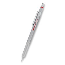 Zobrazit detaily pro Strieborná mechanická ceruzka 0,5mm - Rotring 600 Obrázky: Strieborná mechanická ceruzka 0,5mm - Rotring 600