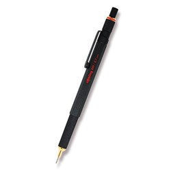 Zobrazit detaily pro Čierna mechanická ceruzka 0,7mm - Rotring 800 Obrázky: Čierna mechanická ceruzka 0,7mm - Rotring 800