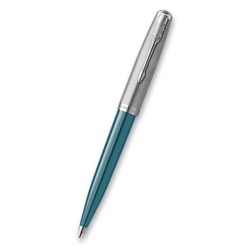Zobrazit detaily pro Parker 51 Teal Blue CT, guličkové pero Obrázky: Parker 51 Teal Blue CT, guličkové pero
