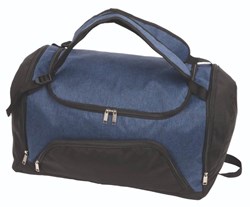 Obrázky: Sport. taška/ruksak,3vonkajšie vrecká, modrá