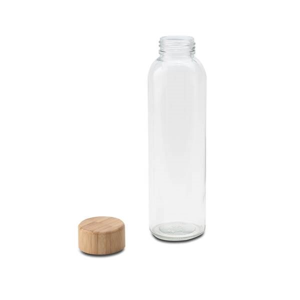 Obrázky: Fľaša zo skla 500 ml, hnedá, Obrázok 2