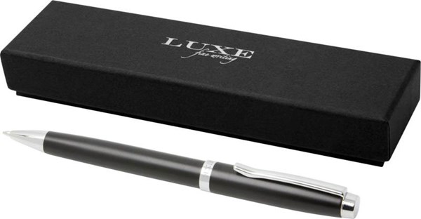 Obrázky: Černé kovové guličkové pero LUXE