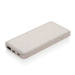 Zobrazit detaily pro Powerbanka 10 000 mAH z pšeničnej slamy Obrázky: Powerbanka 10 000 mAH z pšeničnej slamy