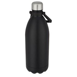 Zobrazit detaily pro Nerezová fľaša 1,5L,vák. izolácia a pútkom čierna Obrázky: Nerezová fľaša 1,5L,vák. izolácia a pútkom čierna