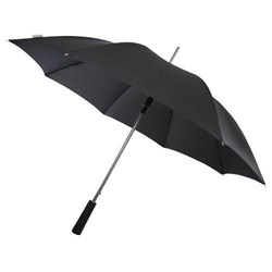 Obrázky: Strieborný dáždnik s aut.otváraním a hliník. tyčou