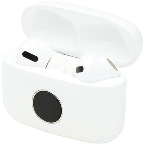Obrázky: Biele bezdrôtové stereo ANC slúchadlá v krabičke, Obrázok 4