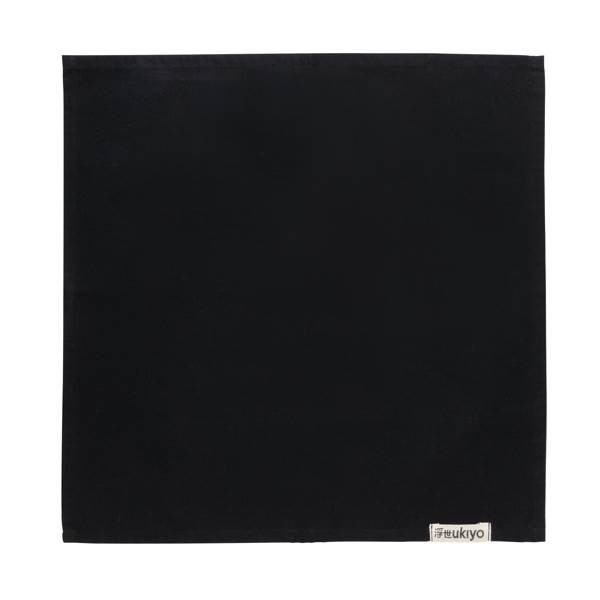 Obrázky: Čierne utierky Ukiyo zo 180g recykl. bavlny AWARE, Obrázok 2
