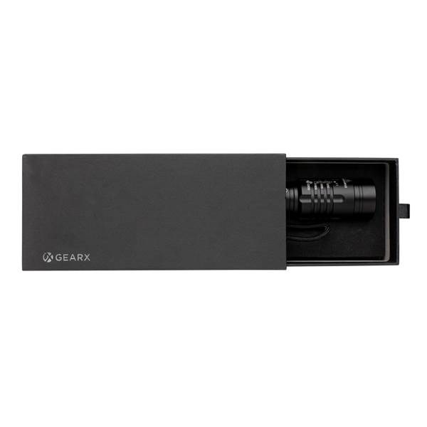 Obrázky: Baterka USB Gear X, čierna, Obrázok 15