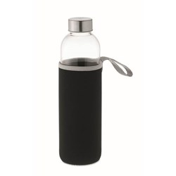 Zobrazit detaily pro Sklenená fľaša 750ml s neoprénovým puzdrom Obrázky: Sklenená fľaša 750ml s neoprénovým puzdrom