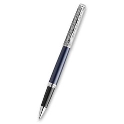 Zobrazit detaily pro Waterman Hémisphère Made in Fr. DLX Blue CT roller Obrázky: Waterman Hémisphère Made in Fr. DLX Blue CT roller