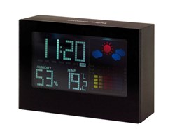 Zobrazit detaily pro Meteostanica, čierny LCD displej a fareb.prvky Obrázky: Meteostanica, čierny LCD displej a fareb.prvky