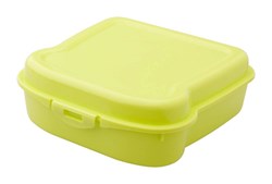 Obrázky: Plastová krabička na toust alebo desiatu,sv.zelená