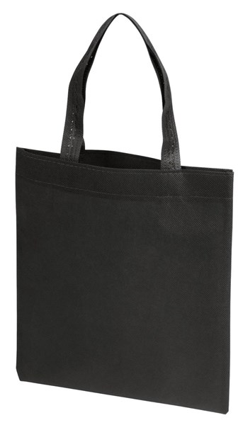 Obrázky: Malá nákupná taška netkaná textília, čierna