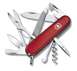Zobrazit detaily pro Vreckový nôž VICTORINOX MOUNTAINEER červený Obrázky: Vreckový nôž VICTORINOX MOUNTAINEER červený