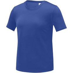 Obrázky: Modré dámske tričko cool fit s krátkym rukávom XS