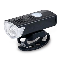 Zobrazit detaily pro Baterka na bicykel s USB dobíjaním, čierna Obrázky: Baterka na bicykel s USB dobíjaním, čierna
