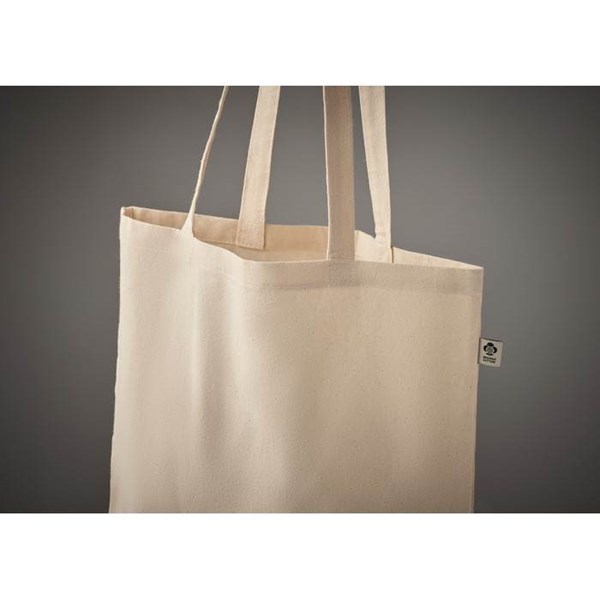 Obrázky: Bavlnená taška na nákupy s dlhými ušami 180 g/m2, Obrázok 4