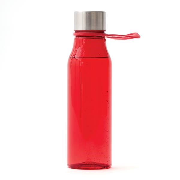 Obrázky: Štíhla tritánová fľaša VINGA 0,6l, červená, Obrázok 2