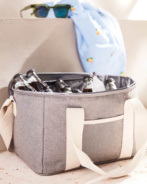 Obrázky: Chladiaca taška VINGA RPET Sortino, šedá, Obrázok 6