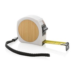 Zobrazit detaily pro Zvinov. meter 5m/19mm  RCS pl. a FSC® bambus,biela Obrázky: Zvinov. meter 5m/19mm  RCS pl. a FSC® bambus,biela