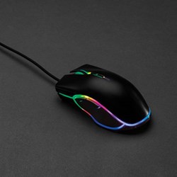 Zobrazit detaily pro RGB herná myš čierna Obrázky: RGB herná myš čierna