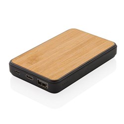 Zobrazit detaily pro Powerbanka 5 000 mAh z FSC® bambusu a RCS Rplastu Obrázky: Powerbanka 5 000 mAh z FSC® bambusu a RCS Rplastu