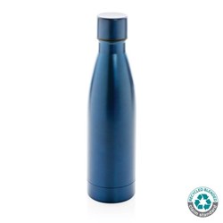 Zobrazit detaily pro Termofľaša , RCS recyklovaná oceľ 500ml modrá Obrázky: Termofľaša , RCS recyklovaná oceľ 500ml modrá
