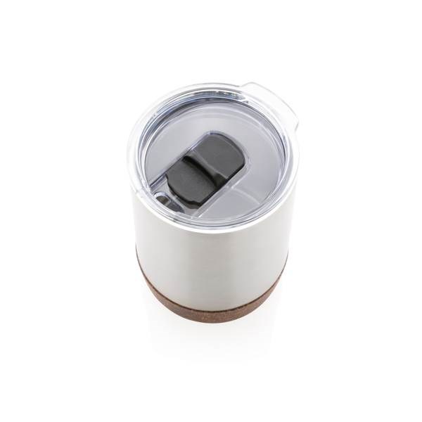 Obrázky: Malý termohrnček, recykl. oceľ 180 ml strieborný, Obrázok 4