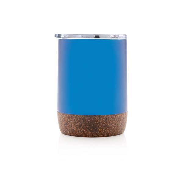 Obrázky: Malý termohrnček, recykl. oceľ 180 ml modrý, Obrázok 3